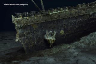 Detailné 3D snímky vraku Titanicu.