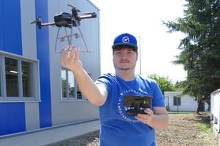 Jerguš dostal už dve pracovné ponuky v súvislosti s dronmi