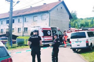 V Cinobani v Poltárskom okrese vybuchla v bytovom dome plynová bomba.