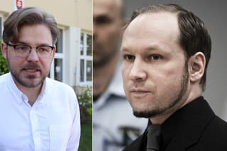 Ole (vľavo) tvrdí, že v jadre sme všetci dobrí a je potrebné sa navzájom počúvať. Anders Behring Breivik (vpravo) zavraždil dokopy 77 mladých ľudí.