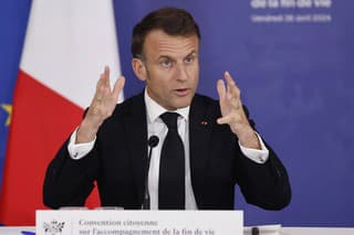 Francúzsky prezident Emmanuel Macron.