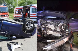 Trnavskí dopravní policajti vyšetrujú okolnosti dvoch dopravných nehôd pri obci Trakovice v okrese Hlohovec. 