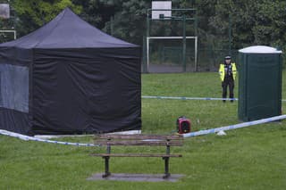 Muža obvineného z pomoci hongkonskej spravodajskej službe v Spojenom kráľovstve našli cez víkend mŕtveho v parku.