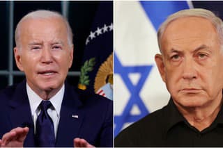Americký prezident Joe Biden v pondelok diskutoval s izraelským premiérom Benjaminom Netanjahuom.