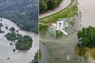 Očakáva sa, že ešte dnes Dunaj v Bratislave prekročí výšku sedem metrov.