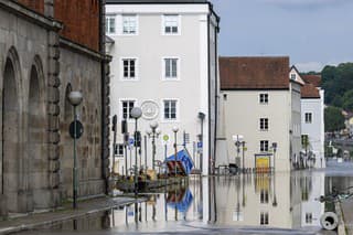 Nedávne záplavy postihli aj nemecké mesto Passau.