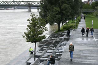 Hladina riek, vrátane Dunaja, bude zrejme znova stúpať.