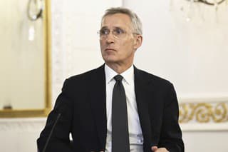 Na snímke generálny tajomník NATO Jens Stoltenberg.