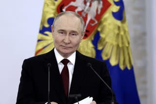 Ruský prezdient Vladimir Putin.