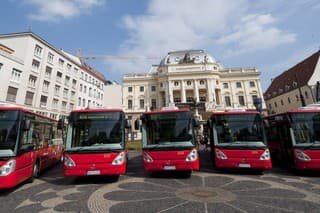 Nové autobusy bratislavskej MHD