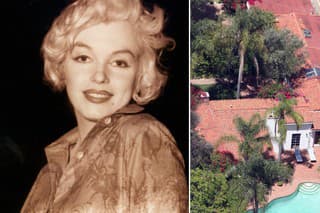 Marilyn Monroe žila v dome posledných šesť mesiacov svojho života.