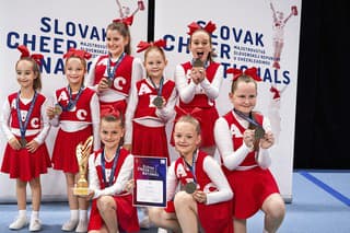 Dievčatá získali zlato už na svojich prvých majstrovstvách Slovenska.