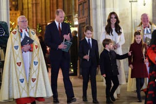 William, George, Louis, Kate a Charlotte.