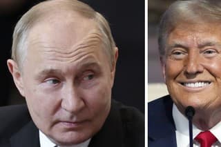 Vladimir Putin (vľavo) a Donald Trump