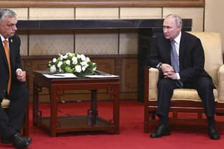 Viktor Orbán sa s Vladimirom Putinom stretol v utorok 17. októbra v Pekingu.