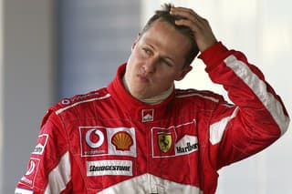 Legenda F1 Michael Schumacher.