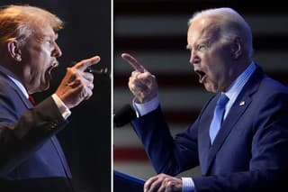 Donald Trump, Joe Biden.