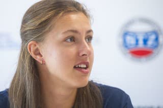 Talentovaná slovenská tenistka Renáta Jamrichová.