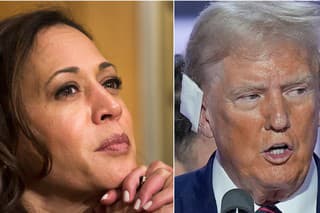 Kamala Harrisová a Donald Trump.