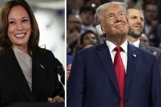 Kamala Harrisová a Donald Trump