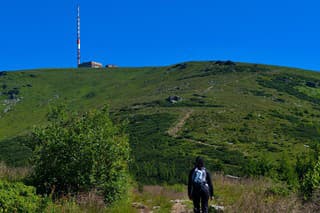 Turistka skolabovala tesne pod vrchom Kráľovej hole (ilustračné foto).