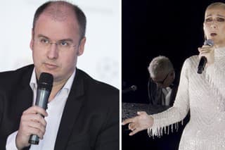 Marcek Merčiak sa rozcítil pri vystúpení Celine Dion.