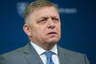 Na snímke predseda vlády SR Robert Fico (Smer-SD).