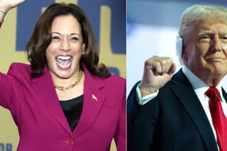 Kamala Harris a Donald Trump