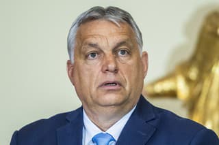 Na snímke maďarský premiér Viktor Orbán.