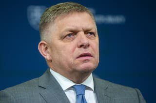 Na snímke predseda vlády SR Robert Fico (Smer-SD).