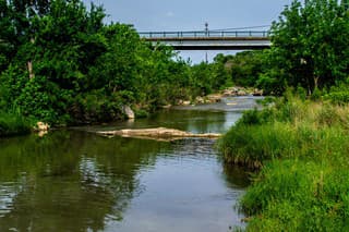 Reflections on  the river