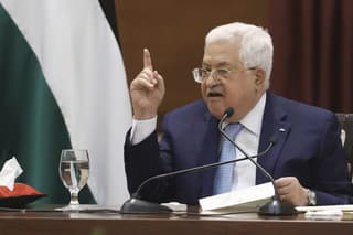 Palestínsky prezident Mahmúd Abbás