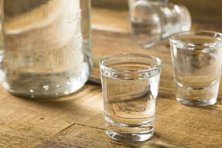 Boozy Alcoholic American Moonshine Shots Ready to Drink