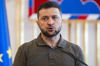 Ukrajinský prezident Volodymyr Zelenskyj