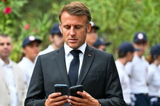 Francúzsky prezident Emmanuel Macron.