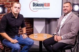 Viliam Karas v relácii Diskusný klub so Šimonom Žďárskym. 