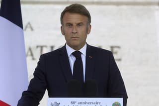 Francúzsky prezident Emmanuel Macron.