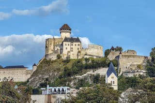 Trenčiansky hrad Matúšova veža