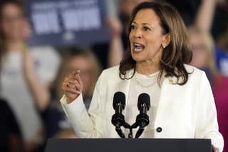 Nominantka Demokratickej strany do novembrových prezidentských volieb v USA Kamala Harrisová