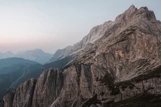 Mount Civetta v Taliansku. 