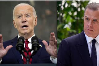 Joe Biden a jeho syn Hunter Biden.