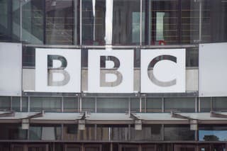 London, United Kingdom - March 6 2022. Exterior view of Broadcasting House, the BBC headquarters in Central London.