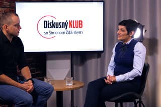 Irena Bihariova v relácii Diskusný klub so Šimonom Žďárskym. 