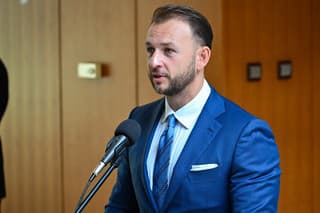 Na snímke minister vnútra SR Matúš Šutaj Eštok (Hlas-SD).