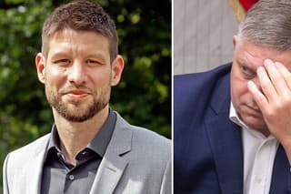 Michal Šimečka a Robert Fico