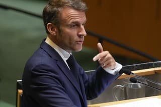 Francúzsky prezident Emmanuel Macron.