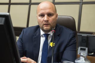 Na snímke dočasne poverený minister obrany SR Jaroslav Naď