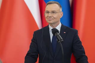 Na snímke poľský prezident Andrzej Duda.