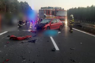 40-ročný vodič motorového vozidla v dôsledku zrážky utrpel zranenia, ktoré boli nezlučiteľné so životom.