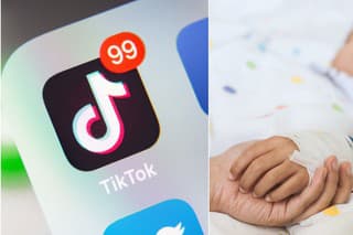 5 detí skončilo po TikTok výzve v nemocnici (ilustračná fotografia).